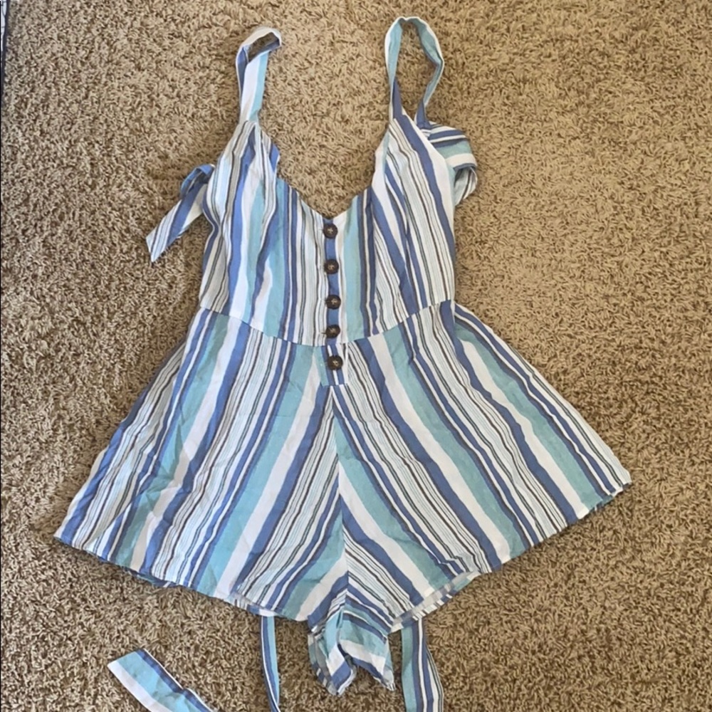 Pink Magnolia romper